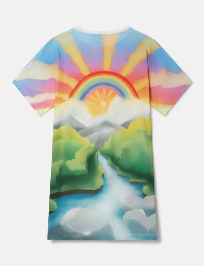 Kids Smile Print TShirt Dress Multicolour Stella McCartney Dresses and Jumpsuits Kids Smile Print TShirt Dress Multicolour Stella McCartney Dresses and Jumpsuits