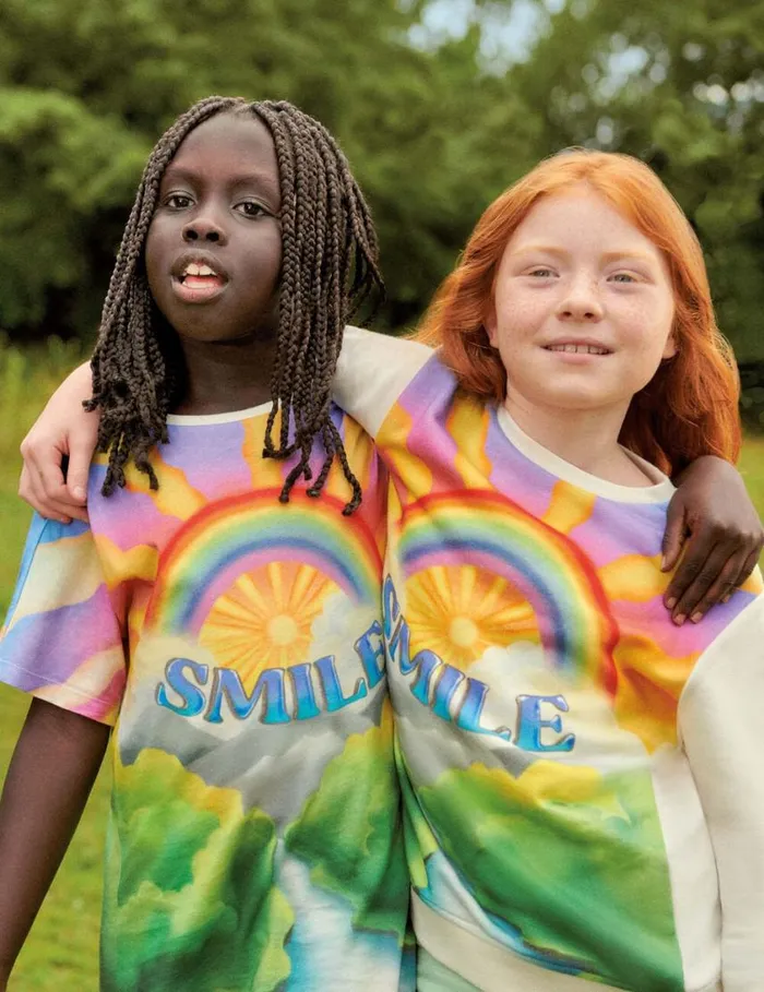 Kids Smile Print TShirt Dress Multicolour Stella McCartney Dresses and Jumpsuits Kids Smile Print TShirt Dress Multicolour Stella McCartney Dresses and Jumpsuits