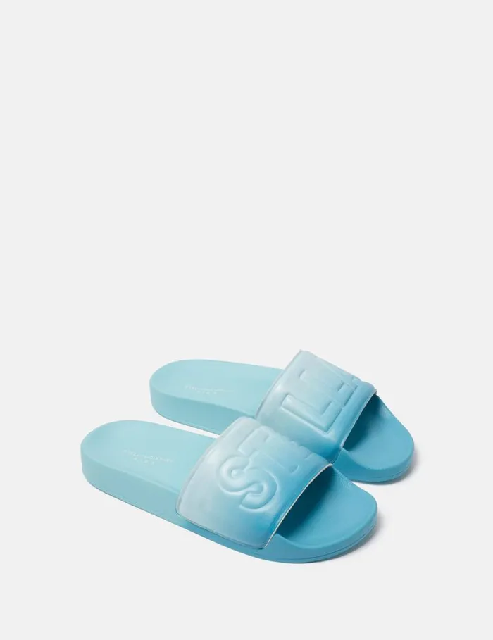 Kids Stella Ombr Pool Slides Blue Stella McCartney Shoes And Accessories