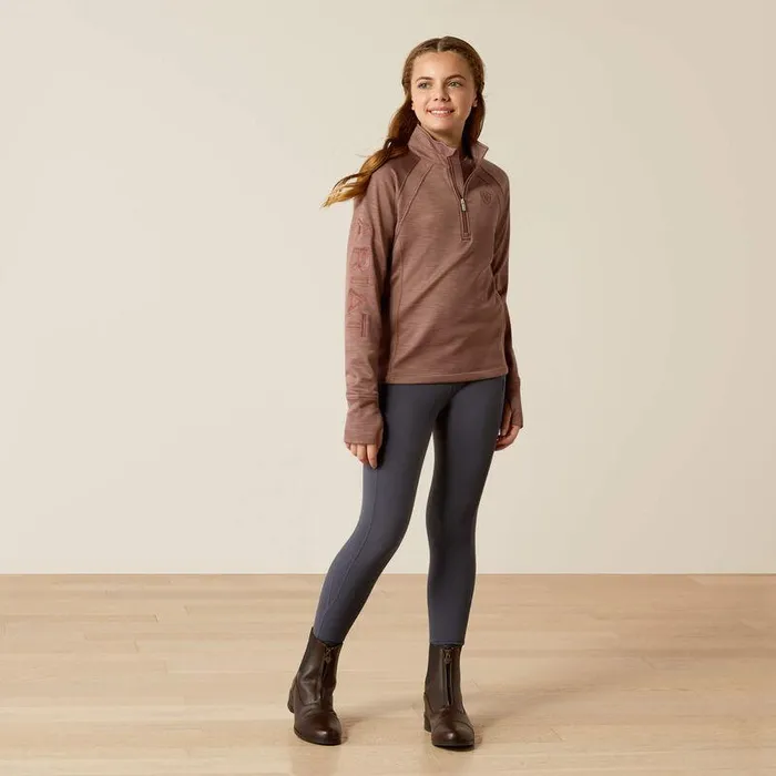 Kids Sweatshirts and Hoodies Ariat TEK Team 12 Zip Sweatshirt Twilight Mauve Kids Sweatshirts and Hoodies Ariat TEK Team 12 Zip Sweatshirt Twilight Mauve