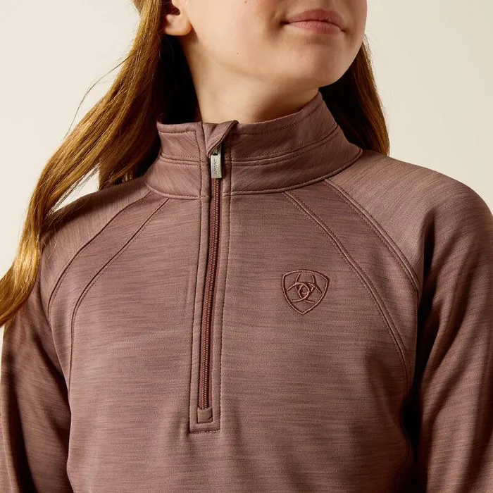 Kids Sweatshirts and Hoodies Ariat TEK Team 12 Zip Sweatshirt Twilight Mauve Kids Sweatshirts and Hoodies Ariat TEK Team 12 Zip Sweatshirt Twilight Mauve