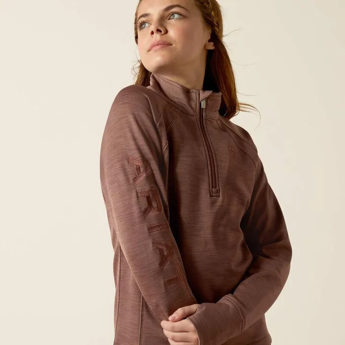 Kids Sweatshirts and Hoodies Ariat TEK Team 12 Zip Sweatshirt Twilight Mauve Kids Sweatshirts and Hoodies Ariat TEK Team 12 Zip Sweatshirt Twilight Mauve