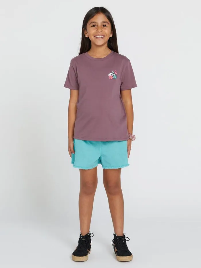 Kids TShirts and Tanks Volcom Girls Last Party Tee 8211 Acai