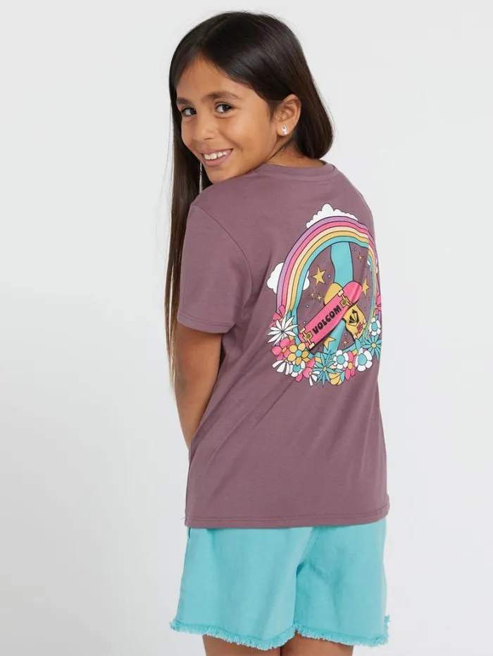 Kids TShirts and Tanks Volcom Girls Last Party Tee 8211 Acai