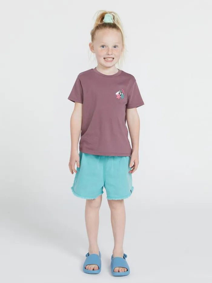 Kids TShirts and Tanks Volcom Girls Last Party Tee 8211 Acai