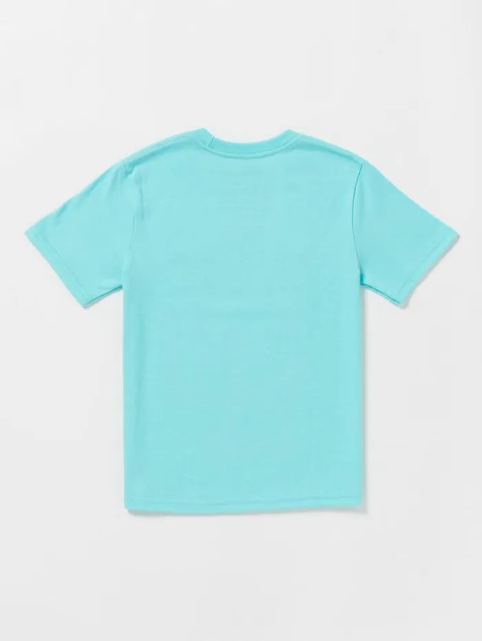 Kids TShirts and Tanks Volcom Little Boys Fresh Catch Short Sleeve Tee 8211 Neon Blue