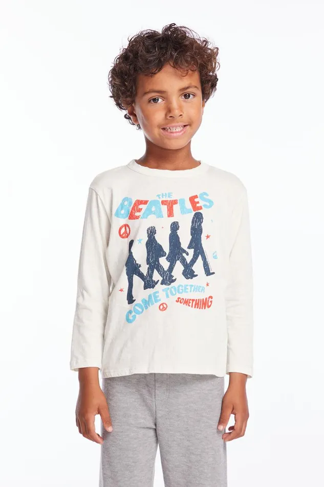 KidsWomens Boys Chaser Brand The Beatles Come Together Boys Long Sleeve