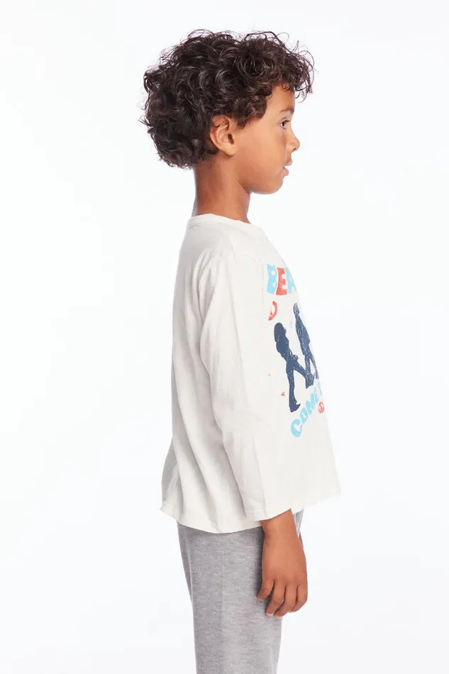 KidsWomens Boys Chaser Brand The Beatles Come Together Boys Long Sleeve