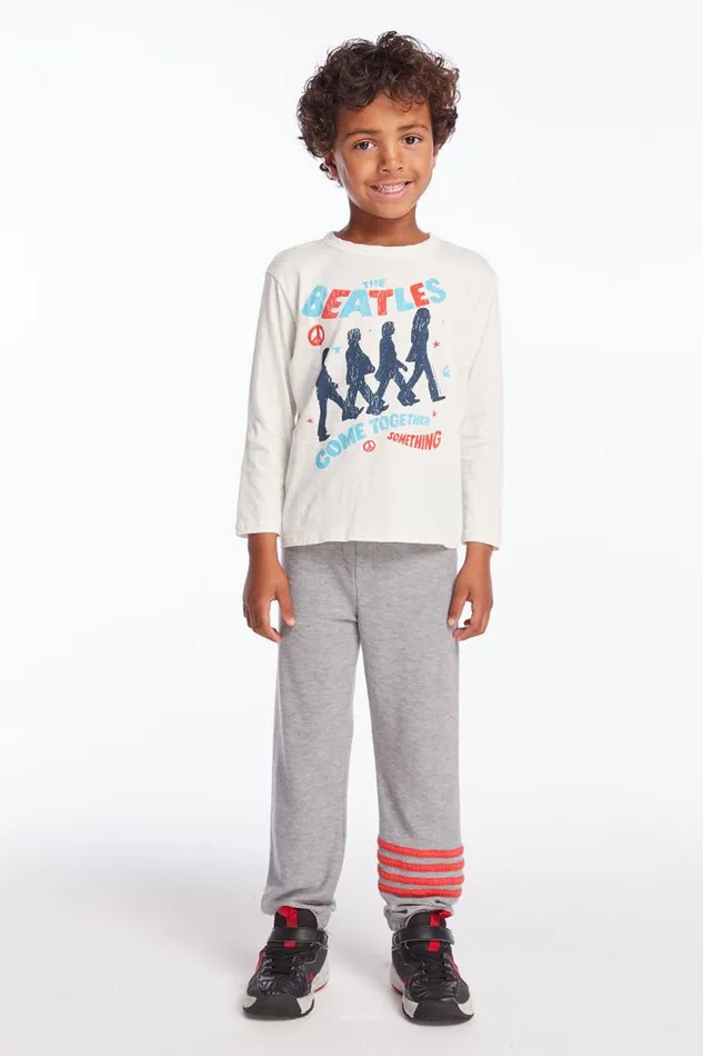 KidsWomens Boys Chaser Brand The Beatles Come Together Boys Long Sleeve