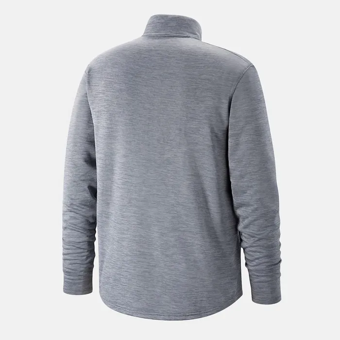 Kids Youth Thermal Half Zip Med Heather Grey New Balance Tops
