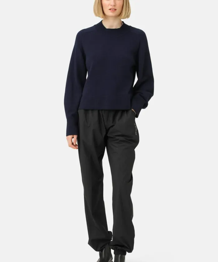 Knit Blouse 8211 Dark Indigo Clothing Ilse Jacobsen Shirts And Blouses