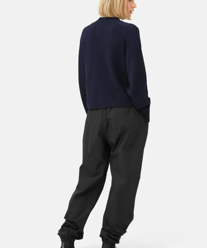 Knit Blouse 8211 Dark Indigo Clothing Ilse Jacobsen Shirts And Blouses