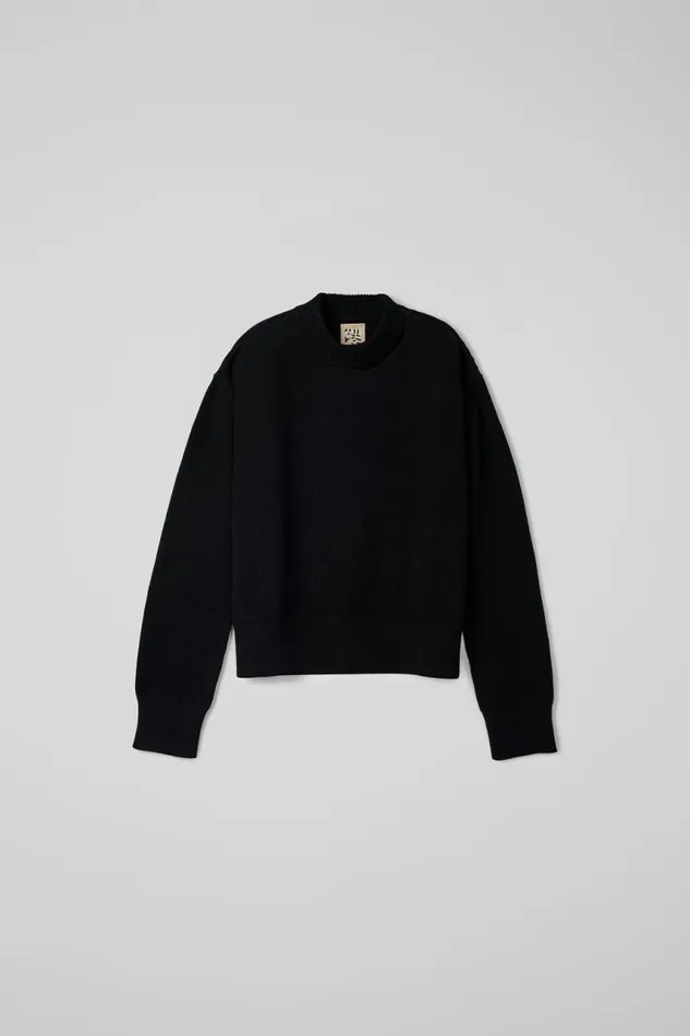 Knit Men Camper Melange Knit Sweater Black Melange Knit Sweater Knit Men Camper Melange Knit Sweater Black Melange Knit Sweater