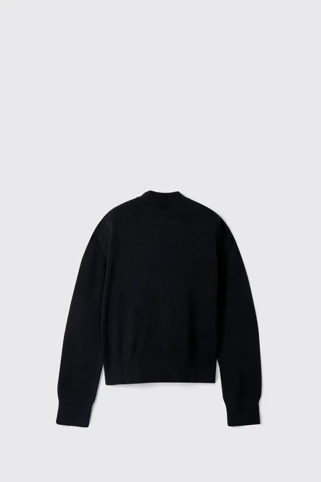 Knit Men Camper Melange Knit Sweater Black Melange Knit Sweater Knit Men Camper Melange Knit Sweater Black Melange Knit Sweater