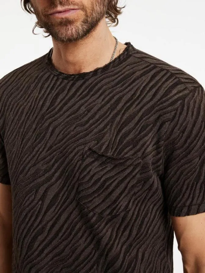KUHL CREWNECK Black Clothing John Varvatos TShirts