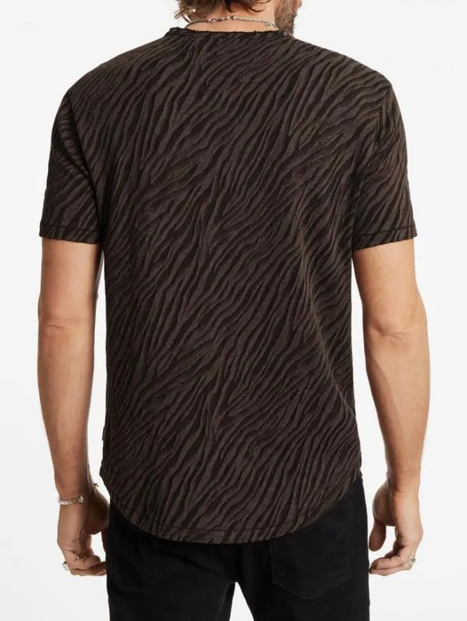 KUHL CREWNECK Black Clothing John Varvatos TShirts