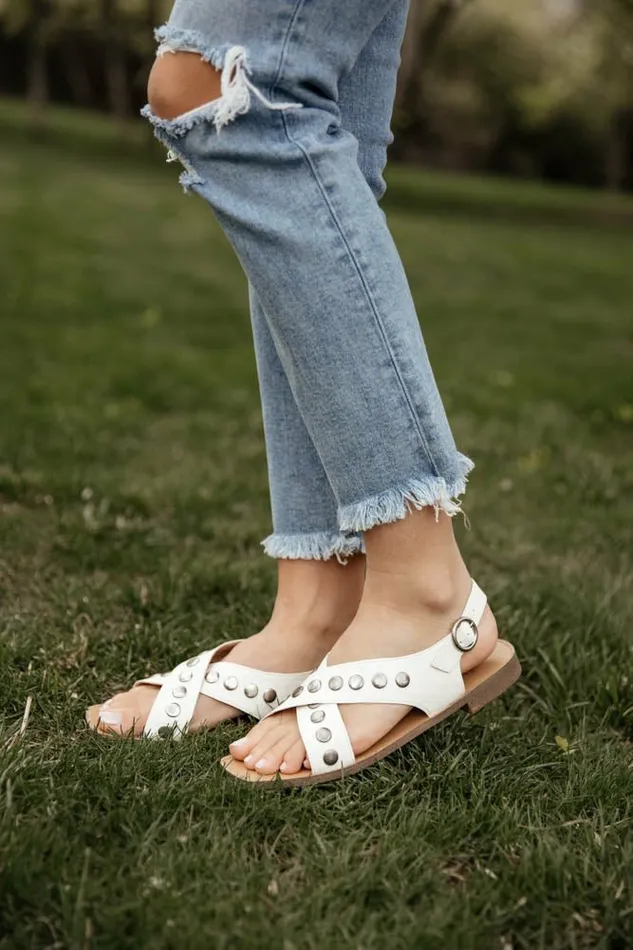Kylie Sandals In White 8211 FINAL SALE White Women Bohme Shoes