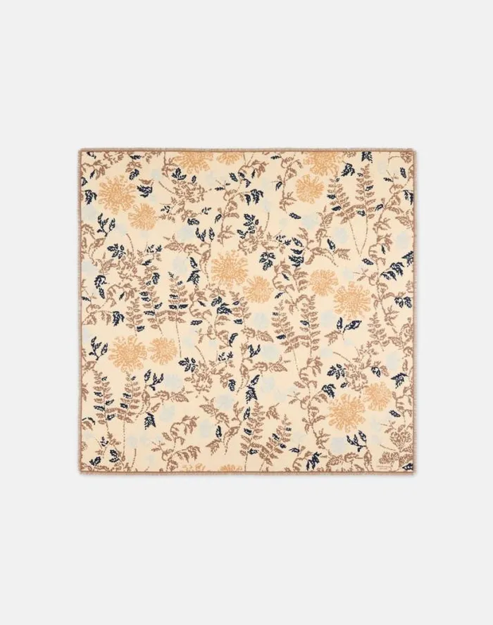 Lafayette 148 New York Flora Bloom Print CashmereSilk Scarf Pampas Plume Multi Accessories Wraps and Scarves