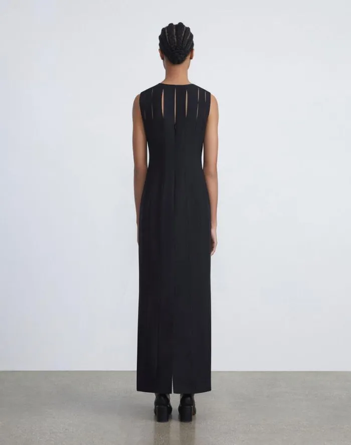 Lafayette 148 New York WoolSilk Crepe Cutout Gown Black Ready To Wear Dresses Lafayette 148 New York WoolSilk Crepe Cutout Gown Black Ready To Wear Dresses