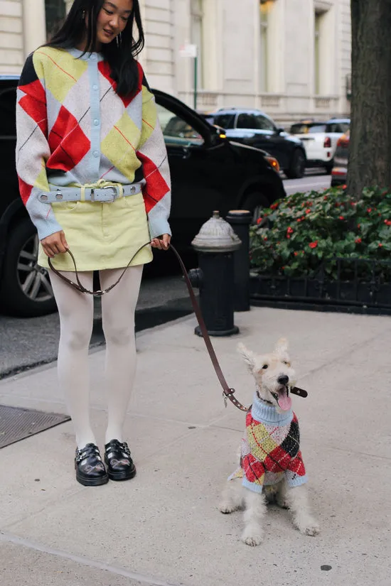 Lauda Cardi Cirque Argyle Women Pet Lisa Says Gah
