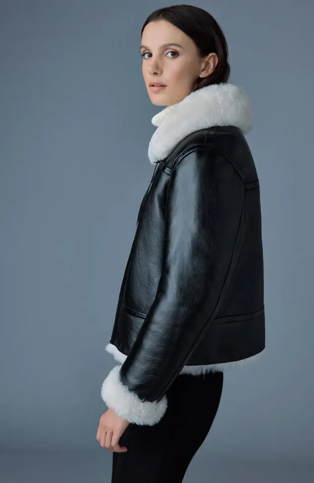 Leather Jackets Women Mackage BETTY 2in1 Reversible Leather Shearling Jacket Light Camelnatural Leather Jackets Women Mackage BETTY 2in1 Reversible Leather Shearling Jacket Light Camelnatural