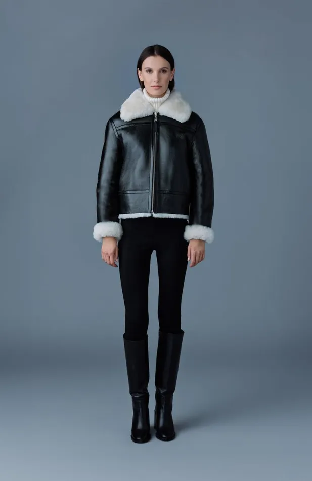 Leather Jackets Women Mackage BETTY 2in1 Reversible Leather Shearling Jacket Light Camelnatural Leather Jackets Women Mackage BETTY 2in1 Reversible Leather Shearling Jacket Light Camelnatural