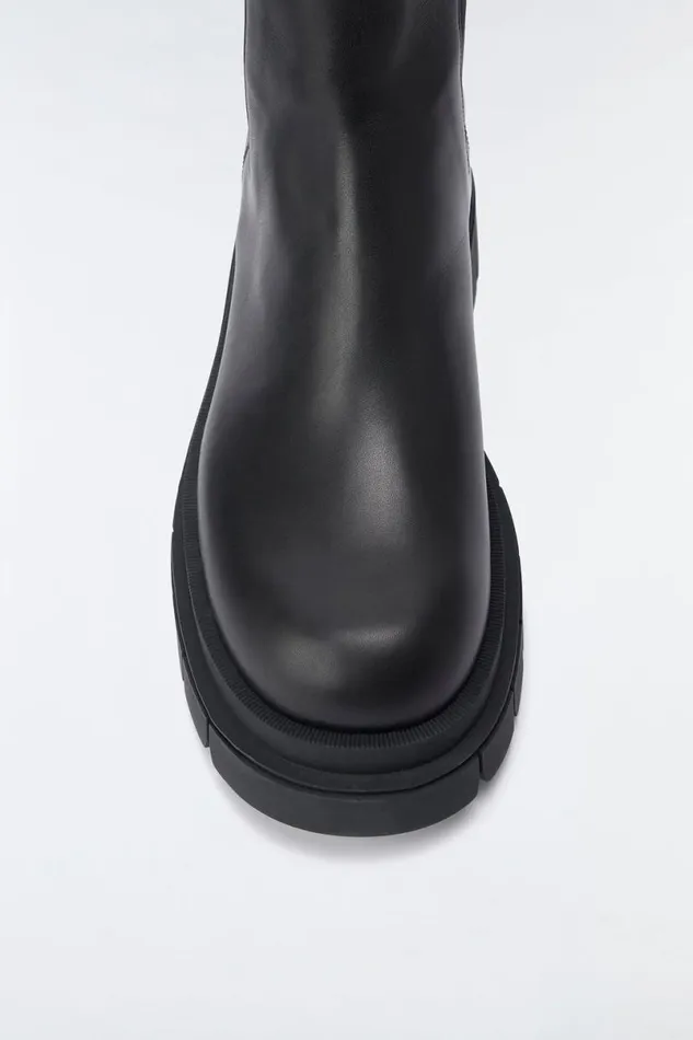 Leather Lined Boots Women Mackage STORM Unlined Lug Sole R Leather Chelsea Boot For Women Black Leather Lined Boots Women Mackage STORM Unlined Lug Sole R Leather Chelsea Boot For Women Black