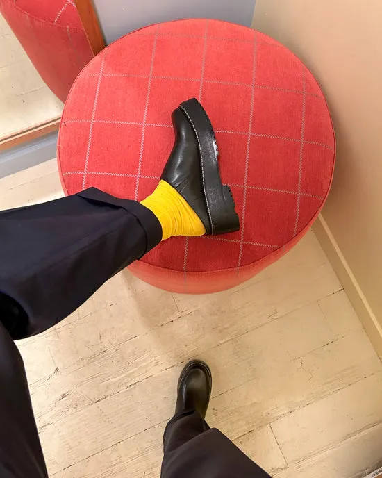 Lena Chunky Mule Black Shoes Lisa Says Gah Women Lena Chunky Mule Black Shoes Lisa Says Gah Women