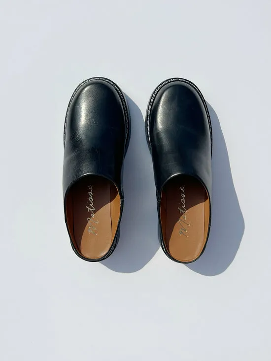 Lena Chunky Mule Black Shoes Lisa Says Gah Women Lena Chunky Mule Black Shoes Lisa Says Gah Women