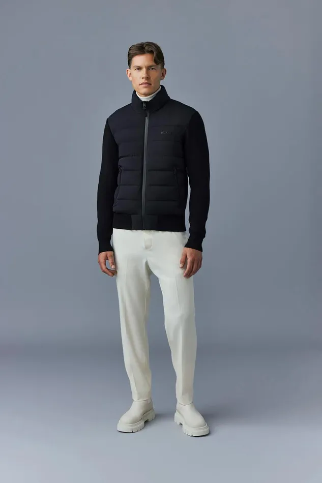 Light Jackets Men Mackage HANEYCITY Hybrid Light Down Jacket Cream