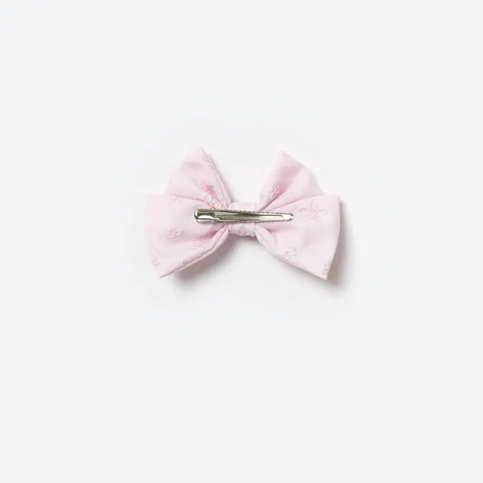 Lilac Tulle Bow Hairclip WomenKids Self Portrait Flower Girl