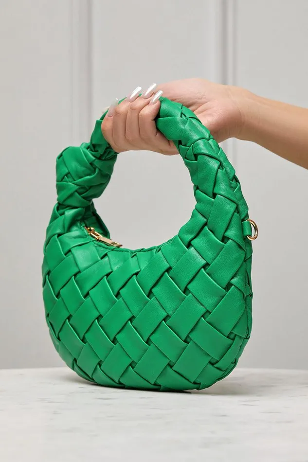 Lilly039s Kloset Bags Women Nadia Woven Bag Green