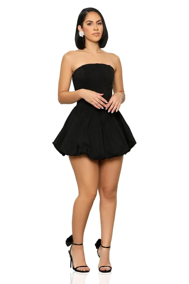 Lilly039s Kloset Dresses Women Tube Bubble Dress Black