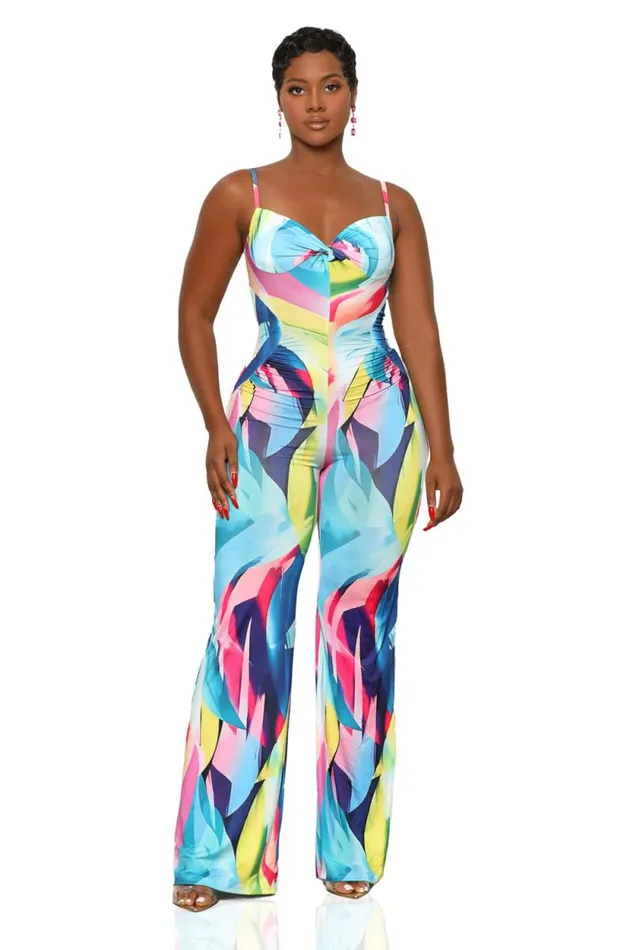 Lilly039s Kloset Jumpsuits and Rompers Women Whimsical Art Jumpsuit