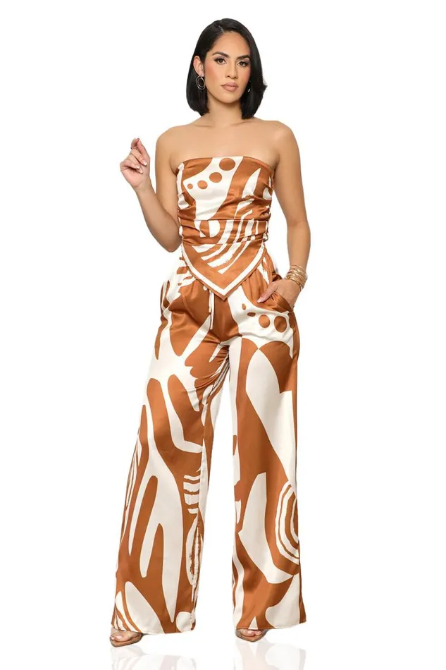 Lilly039s Kloset Sets Women A Silky Situation Pants Set