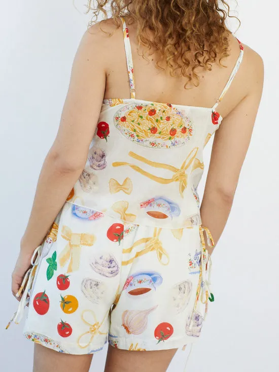 Lisa Says Gah Ivy Top Buon Appetito Ivory Women Tops