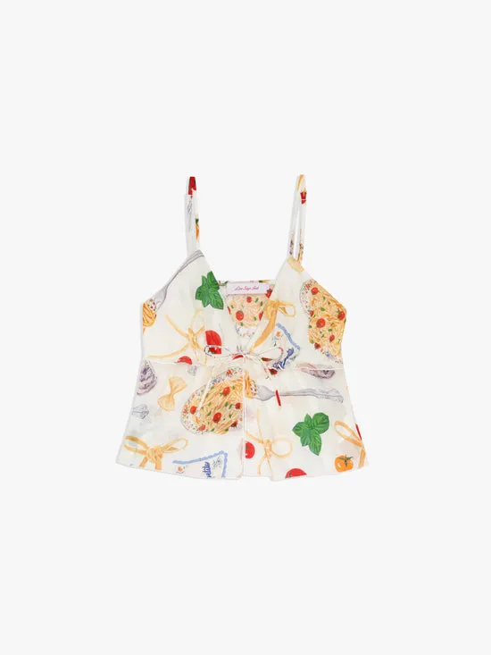 Lisa Says Gah Ivy Top Buon Appetito Ivory Women Tops