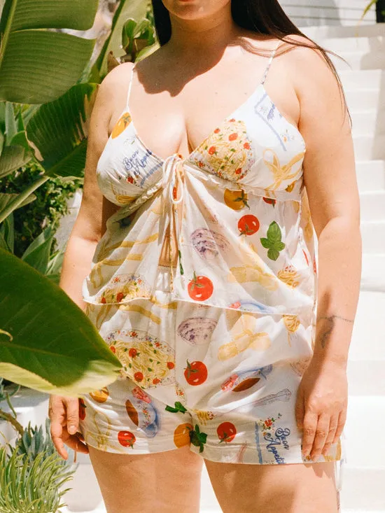 Lisa Says Gah Ivy Top Buon Appetito Ivory Women Tops