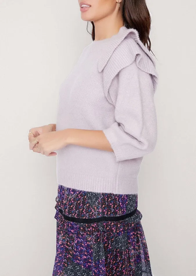 Literary Lover Orian Sweater Lilac Women Lost Wander Tops