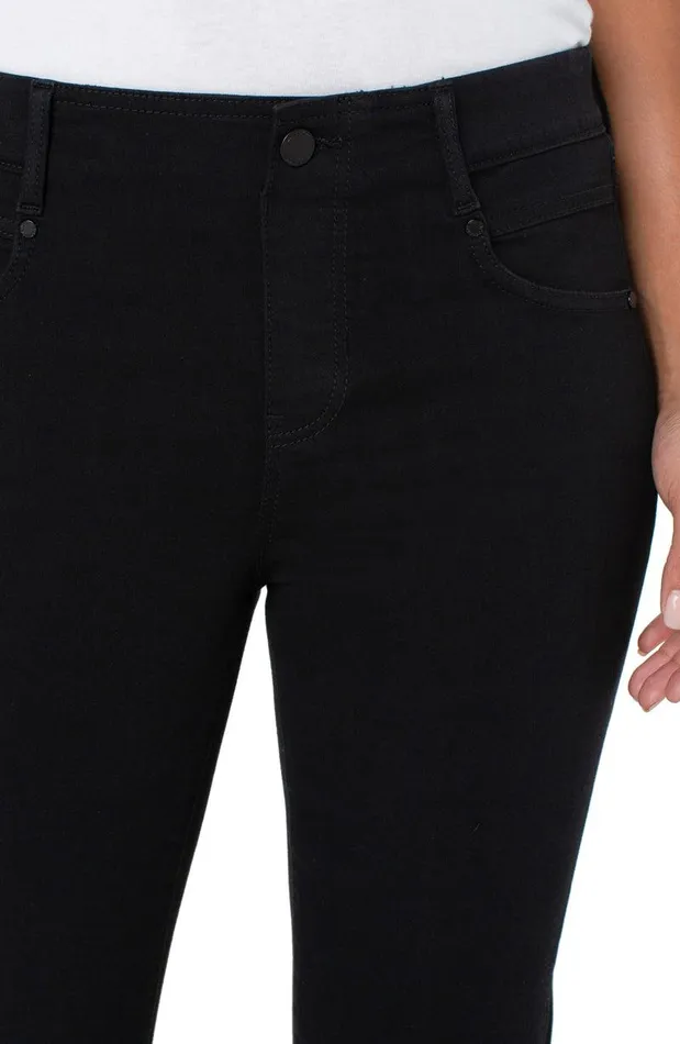 Liverpool Los Angeles GIA GLIDER SLIM ECO Overdye Black Women SLIM