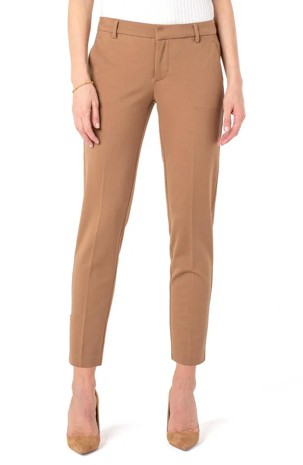 Liverpool Los Angeles KELSEY KNIT TROUSER SUPER STRETCH PONTE Maple Women TROUSERS