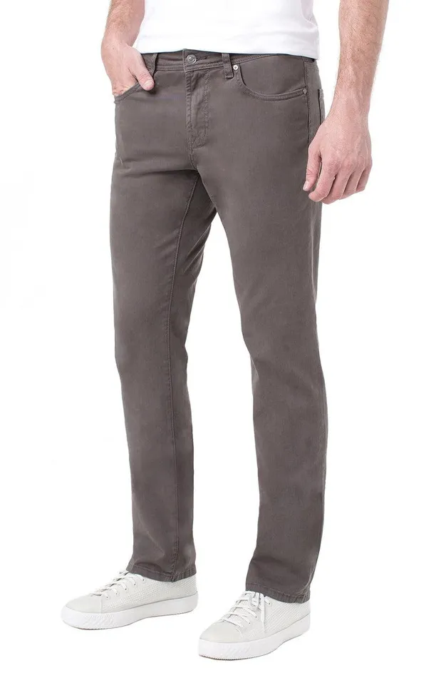 Liverpool Los Angeles REGENT RELAXED STRAIGHT PEACHED COLORED TWILL Deep Earth Men RELAXED STRAIGHT