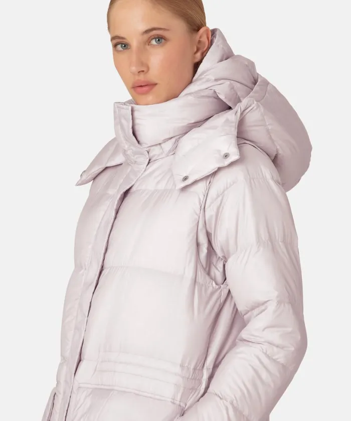 Long Down Vest 8211 Concrete Outerwear Ilse Jacobsen All Jackets And Coats