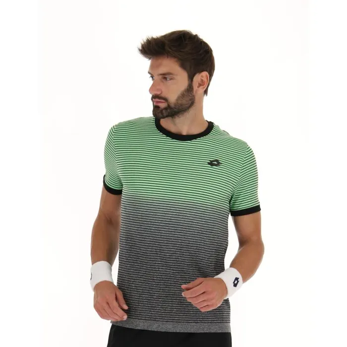 Lotto Sport Apparel ManWoman TOP TEN II TEE SML Spring Bouquetall Black