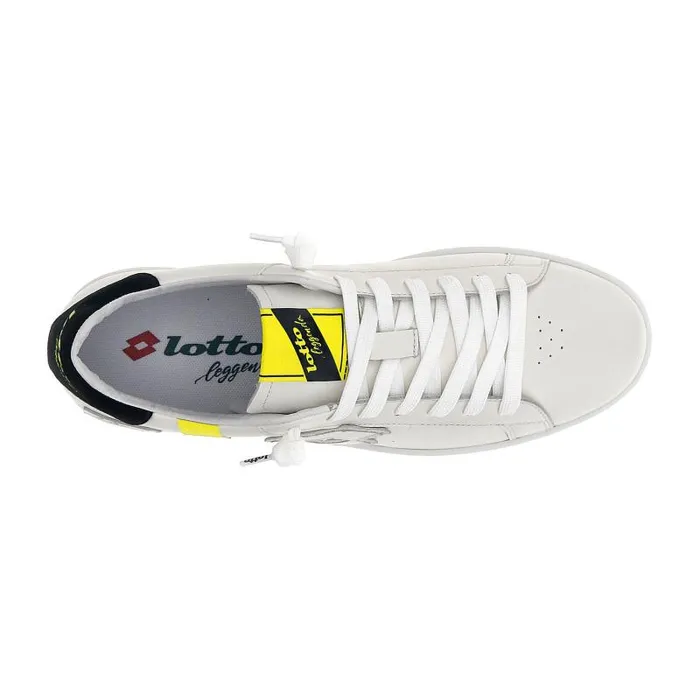 Lotto Sport Leggenda Man AUTOGRAPH FLUO Whitesafety Yellowall Black