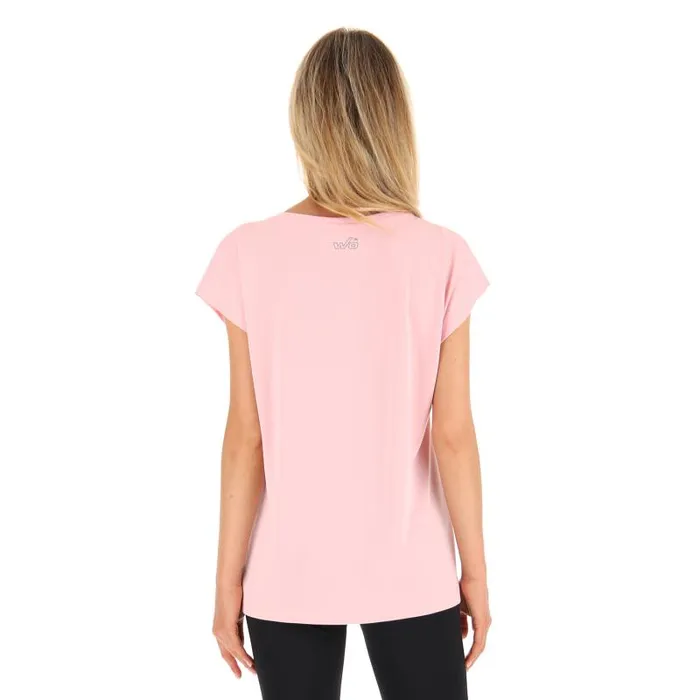 Lotto Sport Running WomanMan WORKOUT TEE OVER W Orchid Pink