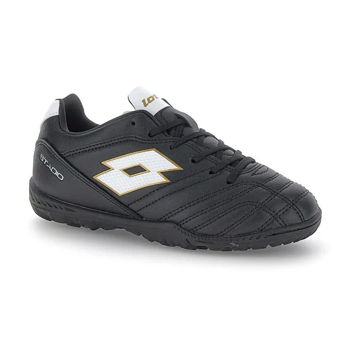 Lotto Sport Shoes ManWoman STADIO 705 TF JR All Blackall White Lotto Sport Shoes ManWoman STADIO 705 TF JR All Blackall White
