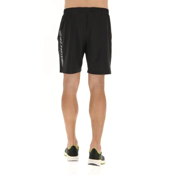 Lotto Sport Shorts and Bermuda Man RUN FIT SHORT7 All Black