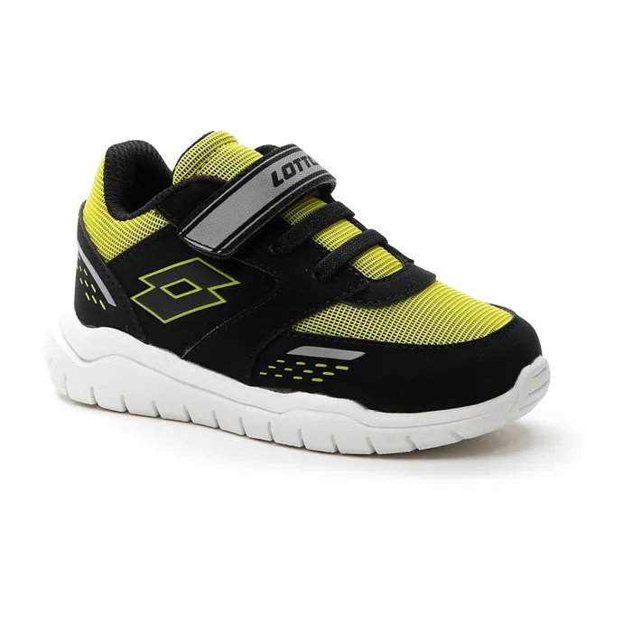 Lotto Sport Sneakers Kids SPACELITE AMF 2 II INF S All Blackacacia Green
