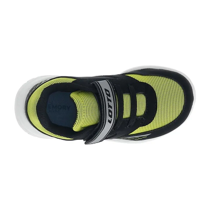 Lotto Sport Sneakers Kids SPACELITE AMF 2 II INF S All Blackacacia Green